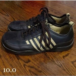 STRUCTURE Brown Leather Striped Men’s Shoes Sz 10